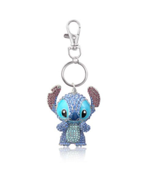 Брелок Disney Stitch Pave 3D Bling Keychain - Bag Charm, Backpack Accessories, Travel Collectible Gift Keychains