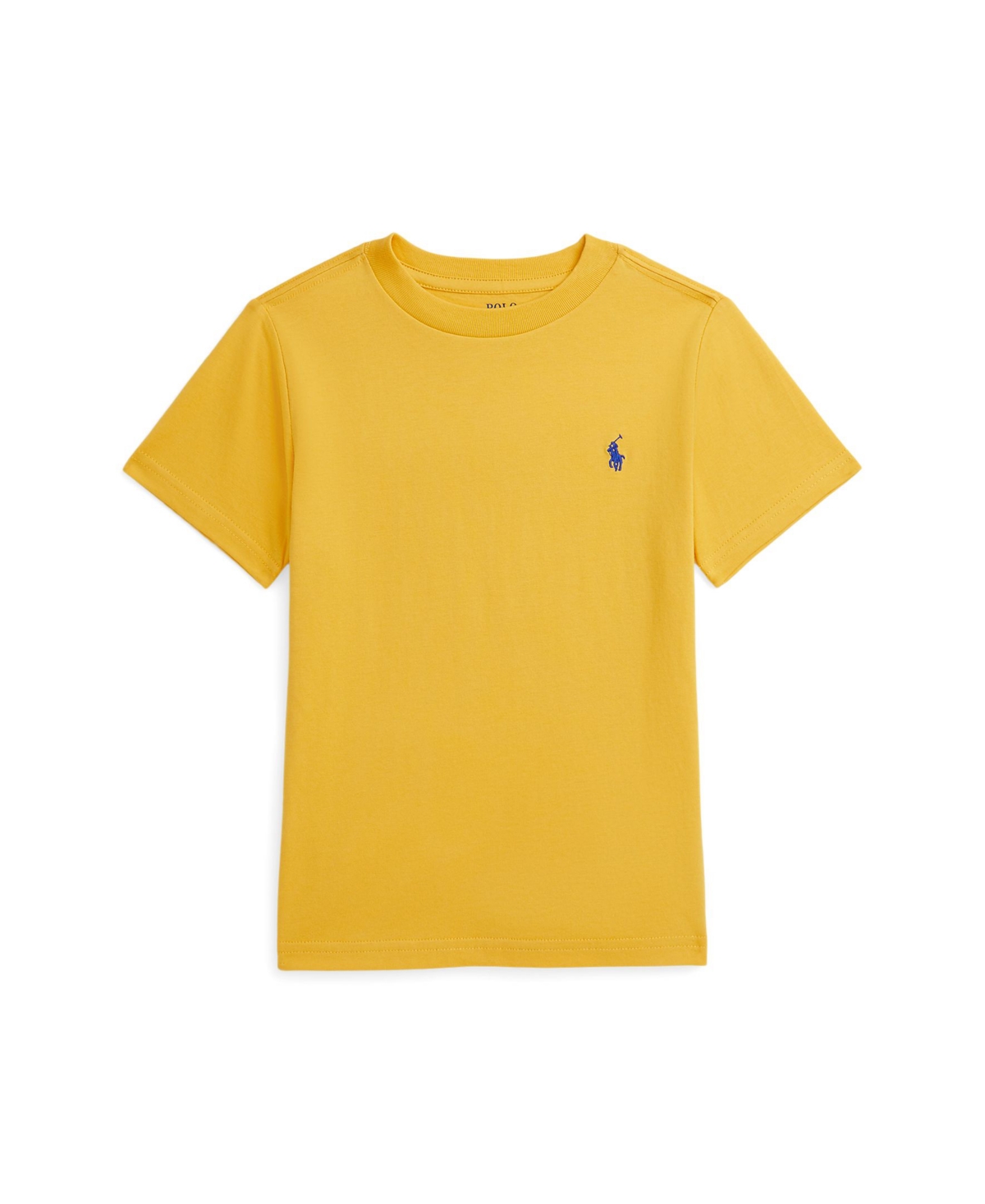 Polo Ralph Lauren Toddler And Little Boys Cotton Jersey Crewneck Tee In Flannel Orange