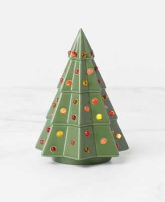 Kate Spade Evergreen Small Lit Tree Figurine