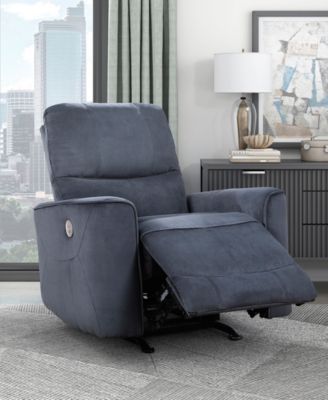 White Label Elevated 35" Power Rocker Reclining Chair