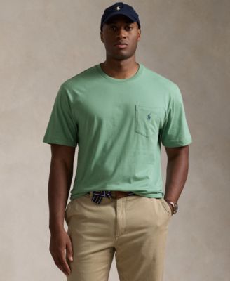 Polo Ralph Lauren Men's Big & Tall Crew-Neck Pocket T-Shirt