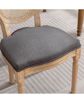 Rattan Dining Chair, Set of 2