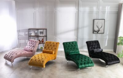 Streamdale Leisure Concubine Sofa With Acrylic Feet