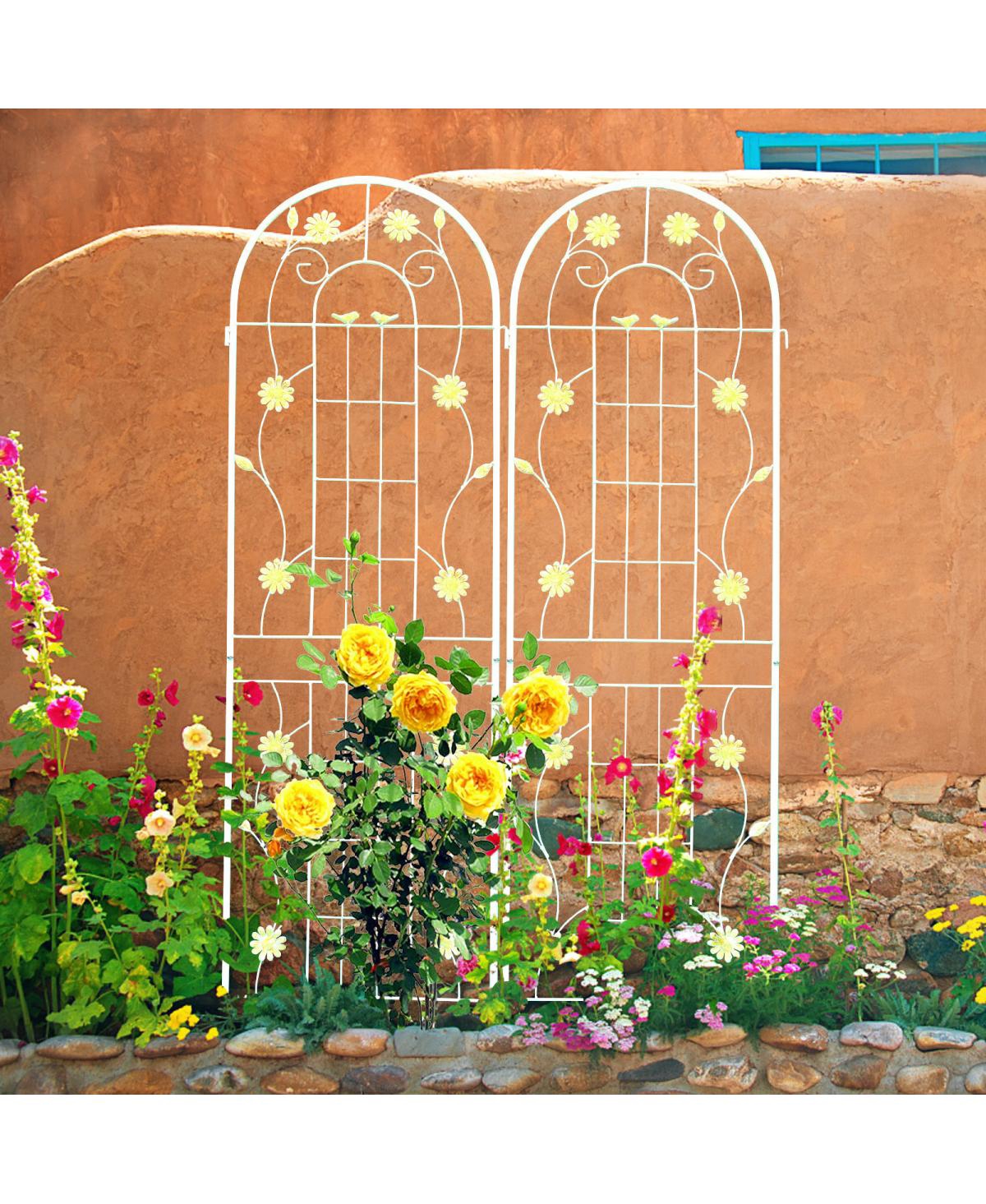 Streamdale Furniturev Rustproof Metal Garden Trellis for Climbing Plants