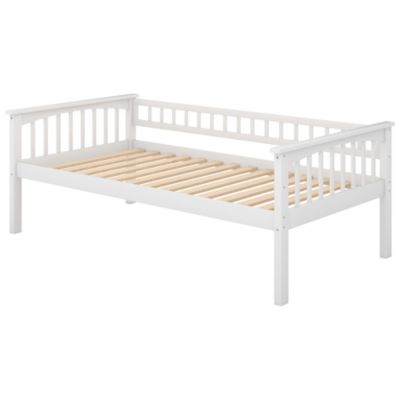 Twin Size Over Pine Wood Bunk Bed With Drawers, Convertible Beds
