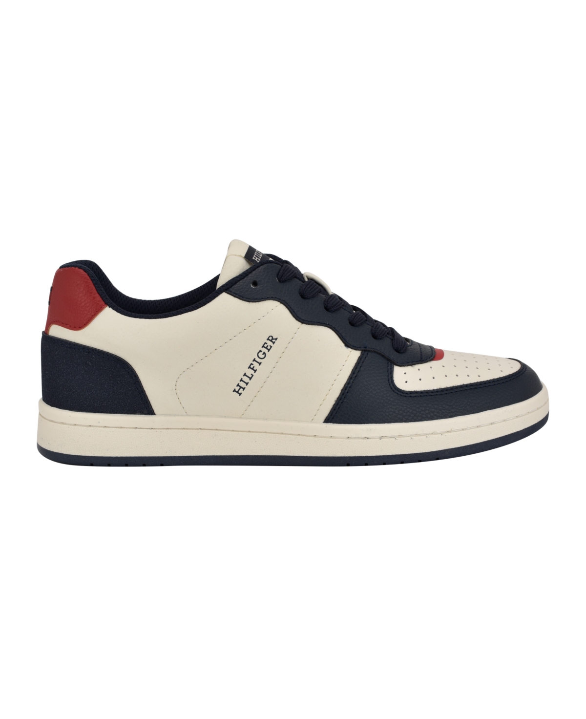 Tommy Hilfiger Men's Lukas Fashion Lace Up Sneakers -ivory Multi