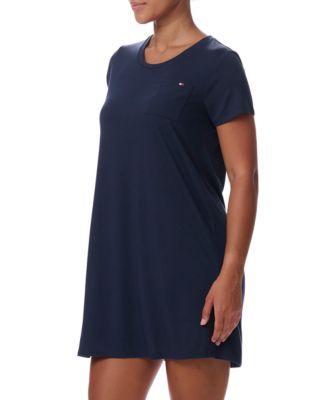 Women's Short-Sleeve Crewneck Sleepshirt