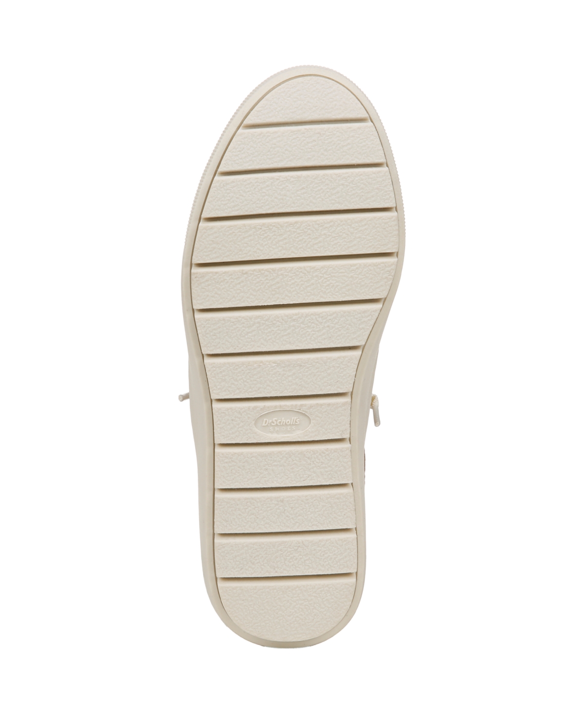 Shop Dr. Scholl's Women's Time Off Go Closed Round Toe Lace Up Platform Sneakers In Toasted Taupe Microfiber