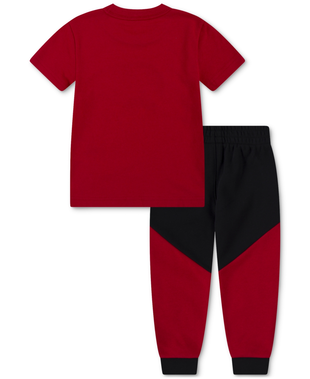 Jordan Little Boys Jumpman T-Shirt & Flight Pants, 2 Piece Set - 023Black