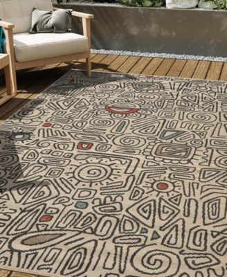 Trixie 8'x9'9" Outdoor Area Rug