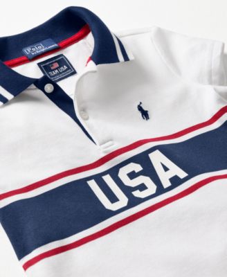 【デヴィちゃん】POLO Ralph Lauren US-93 Polo Ralph Lauren USA Polo Shirt in White | SVD USA