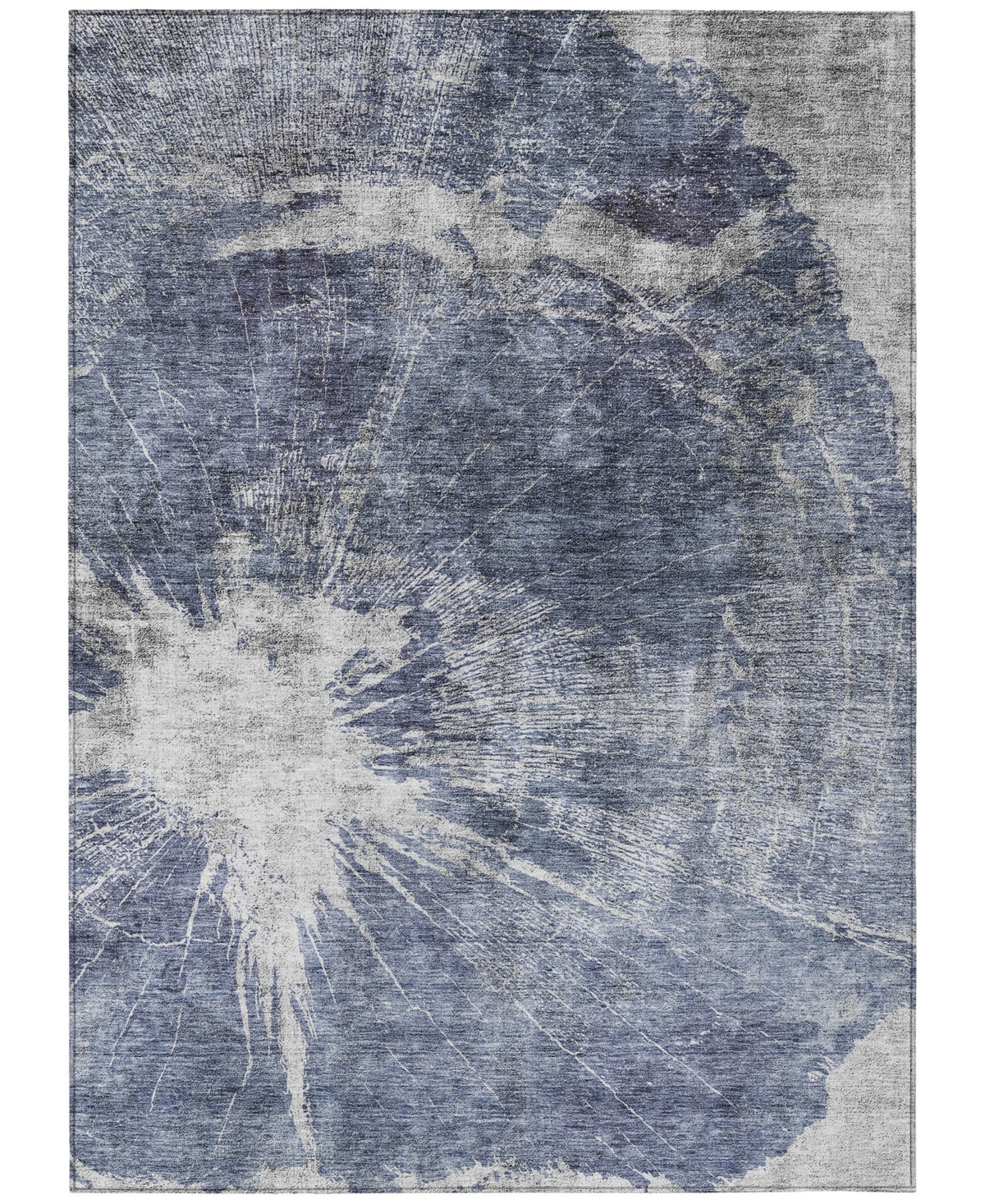 Addison Chantille Acn682 5'x7'6" Area Rug In Navy
