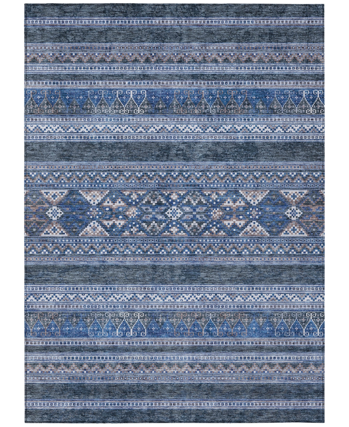 Addison Chantille Acn714 8'x10' Area Rug In Navy