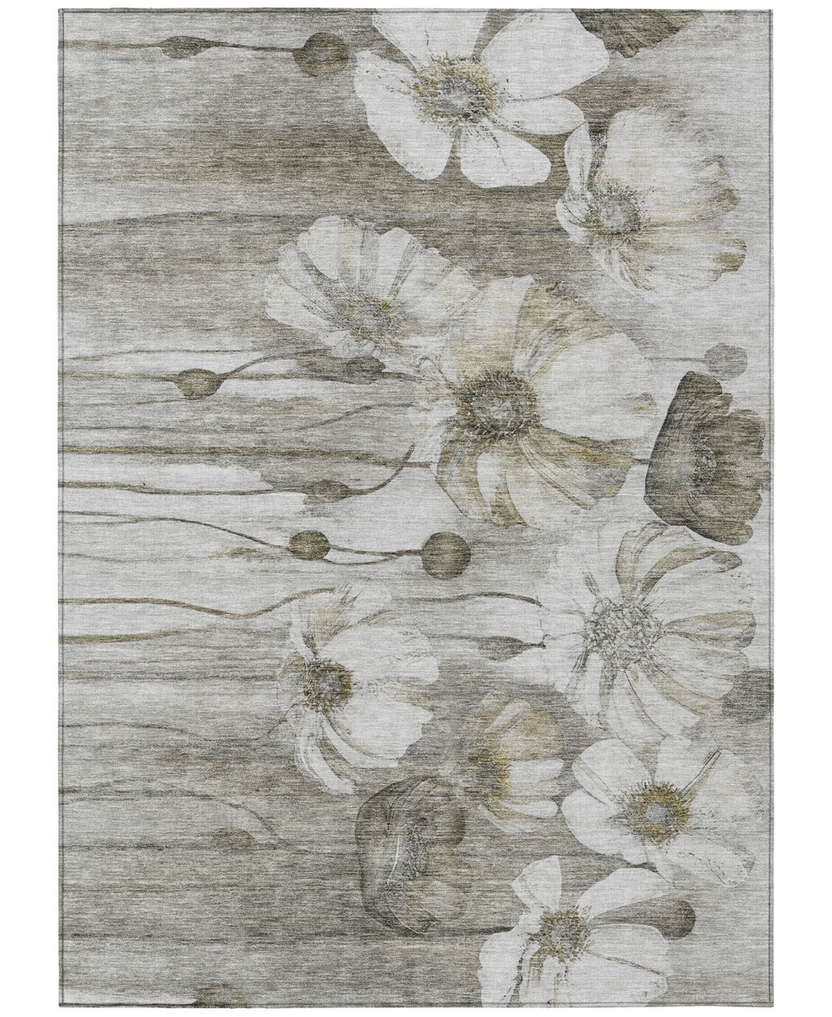 Addison Chantille Acn712 5'x7'6" Area Rug In Taupe