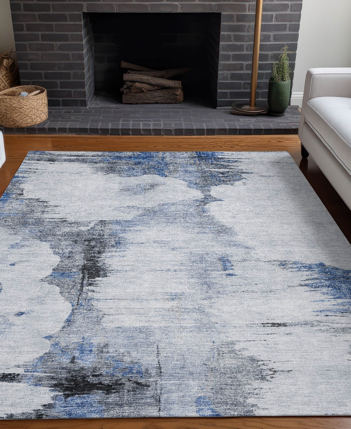 Addison Chantille Acn710 5'x7'6" Area Rug In Blue