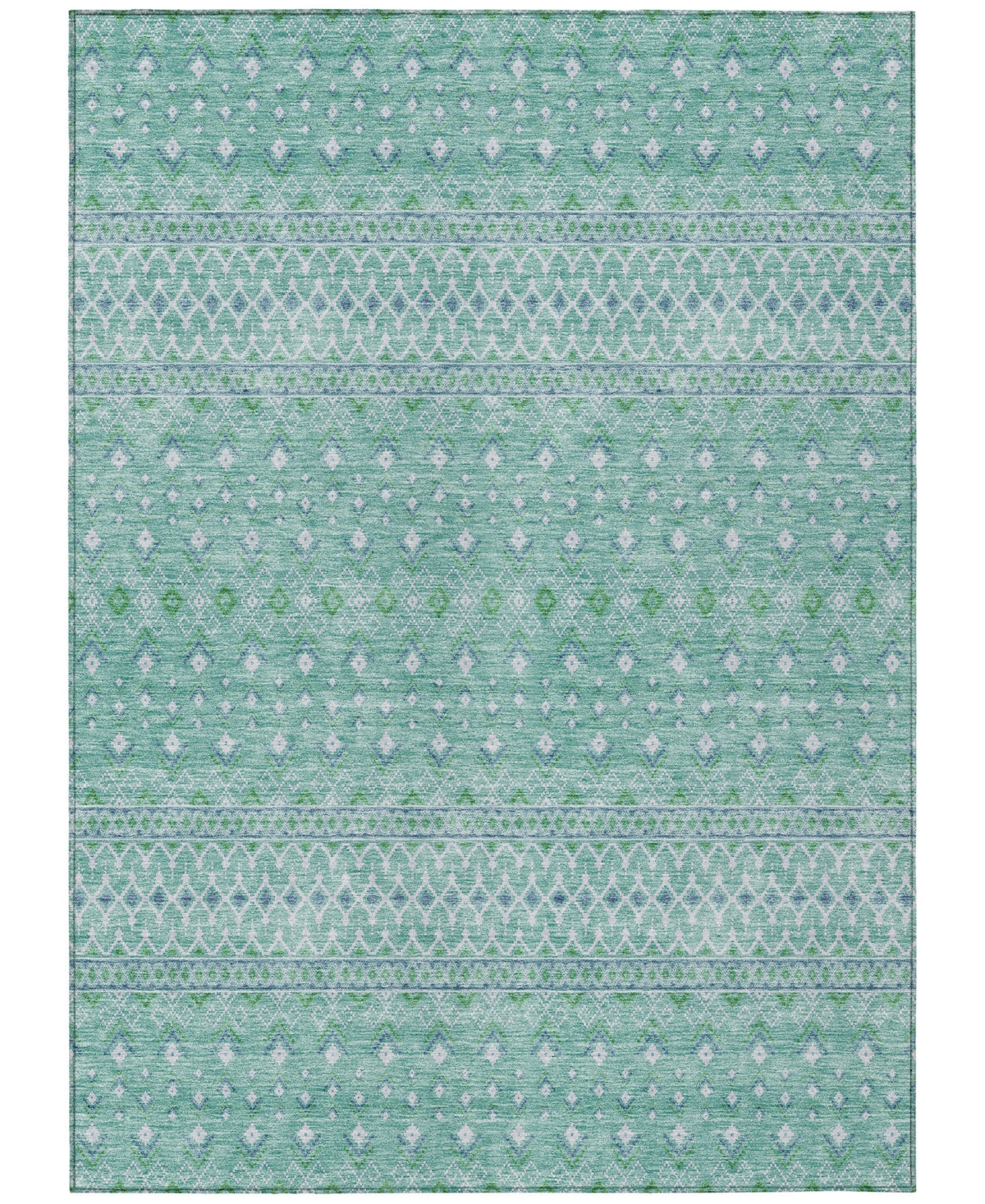Addison Chantille Acn709 8'x10' Area Rug In Aqua