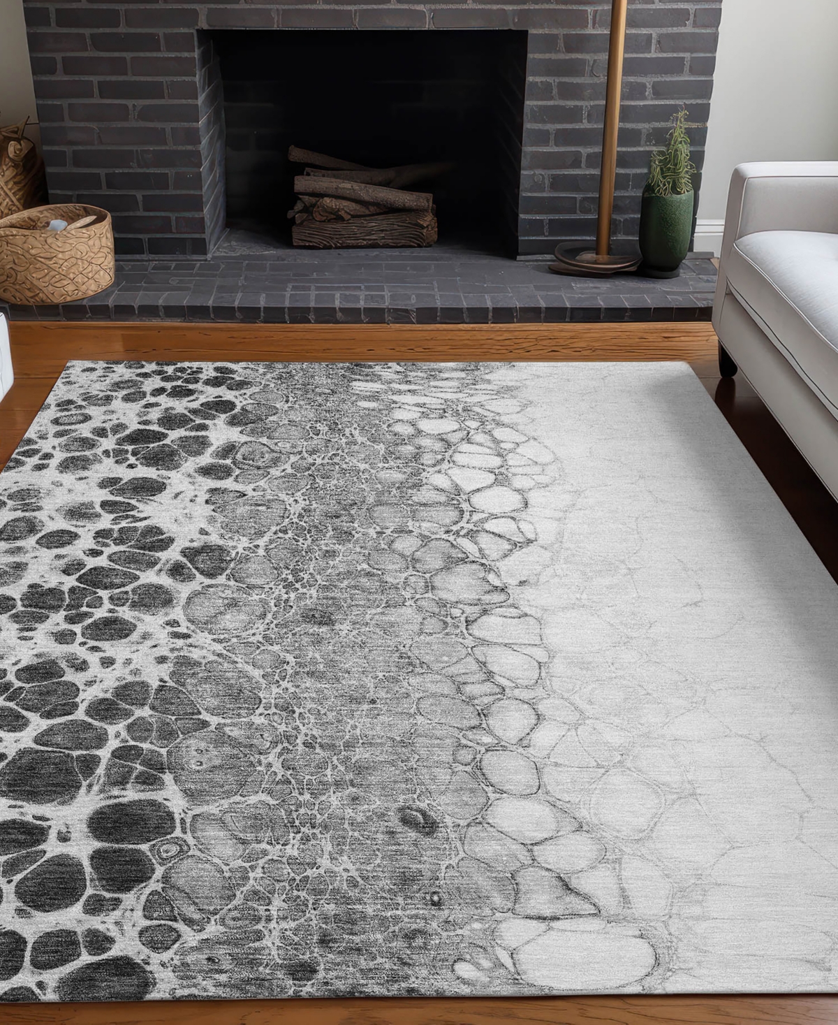 Addison Chantille Acn707 9'x12' Area Rug In Gray