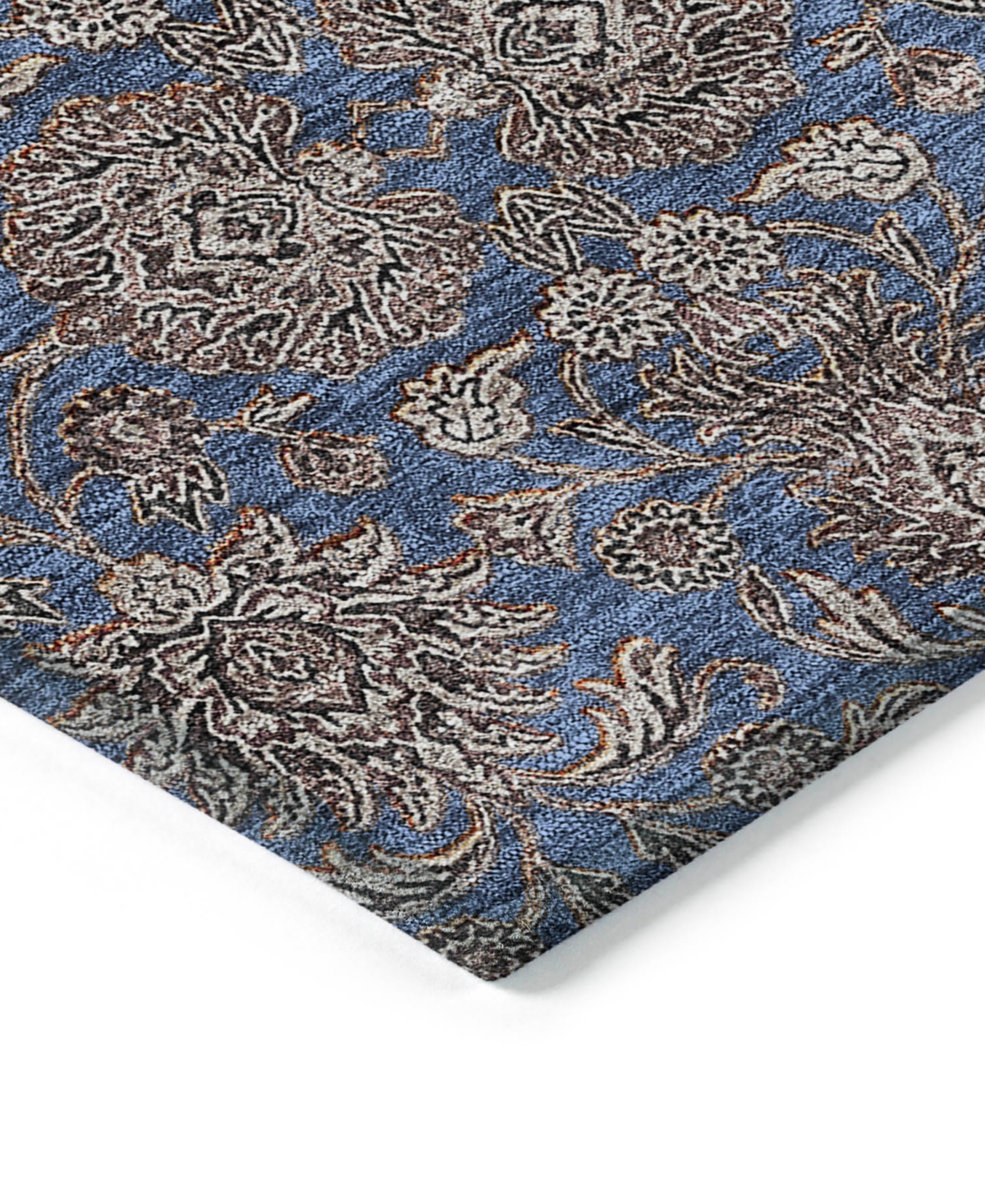 Addison Chantille Machine Washable Acn702 3'x5' Area Rug In Navy