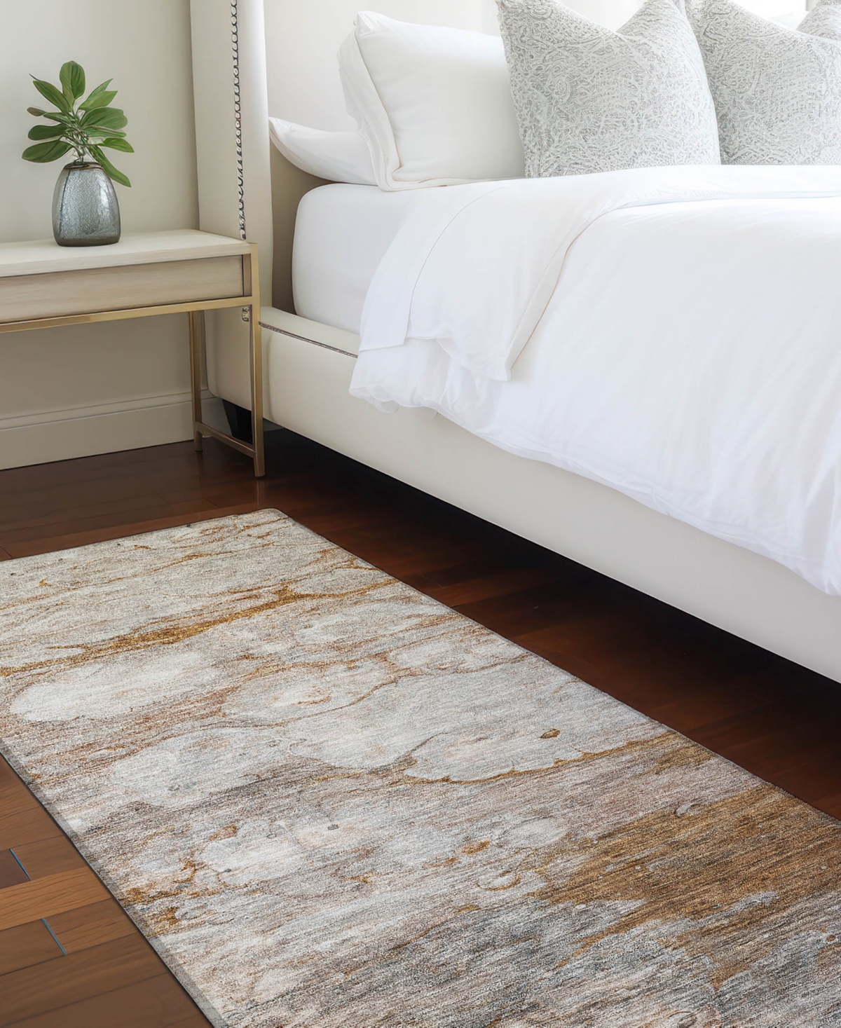 Addison Chantille Acn698 2'3"x7'6" Runner Area Rug In Terracotta