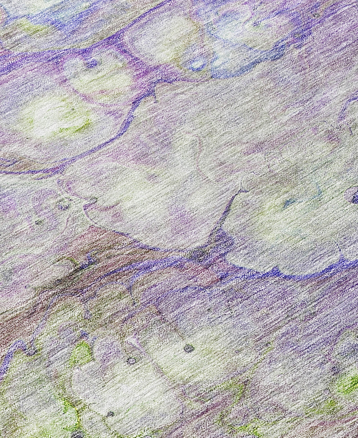 Addison Chantille Machine Washable Acn698 9'x12' Area Rug In Purple