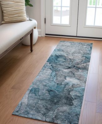 Chantille Machine Washable ACN689 2'3"x7'6" Runner Area Rug
