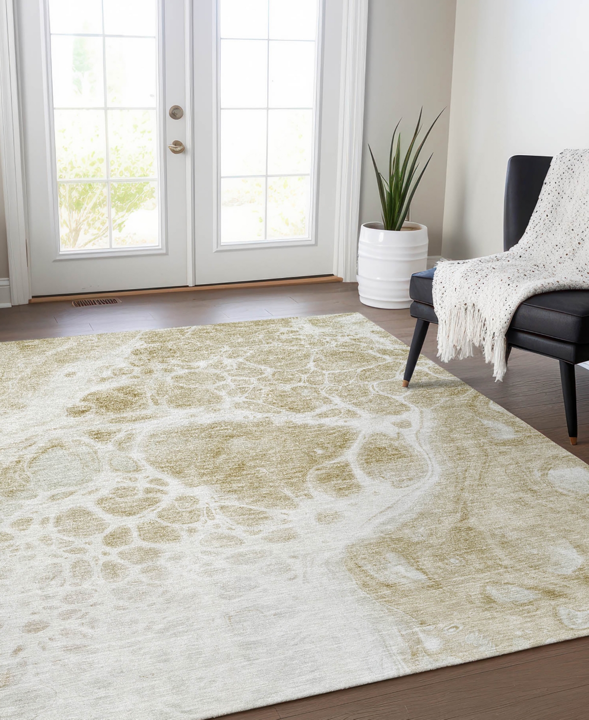 Addison Chantille Acn682 8'x10' Area Rug In Taupe