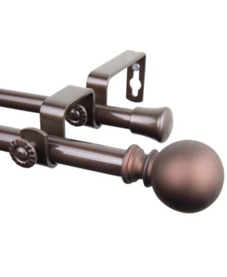 Luna Double Curtain Rod Collection