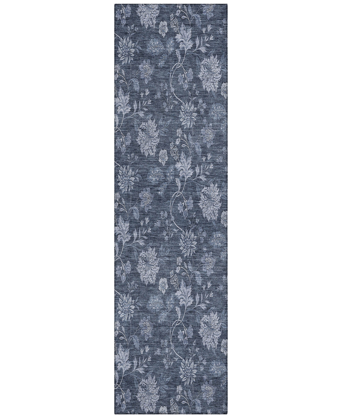 Addison Chantille Acn680 2'3"x7'6" Runner Area Rug In Blue