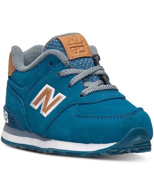 New Balance Toddler Boys' 574 Lux Casual Sneakers from Finish Line
