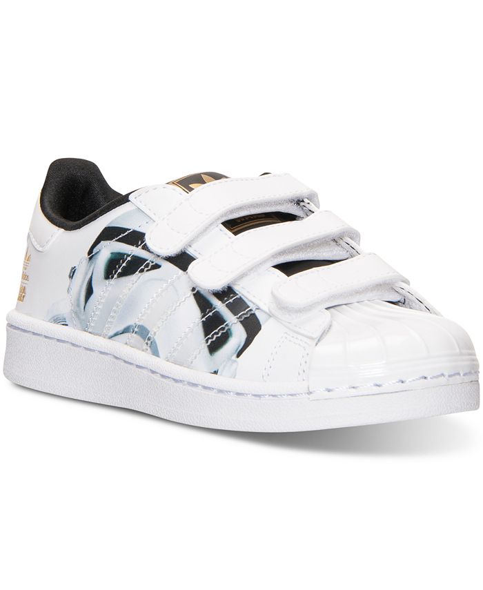 adidas Little Boys' Superstar Star Wars Stormtrooper Casual Sneakers from Finish Line Macy's