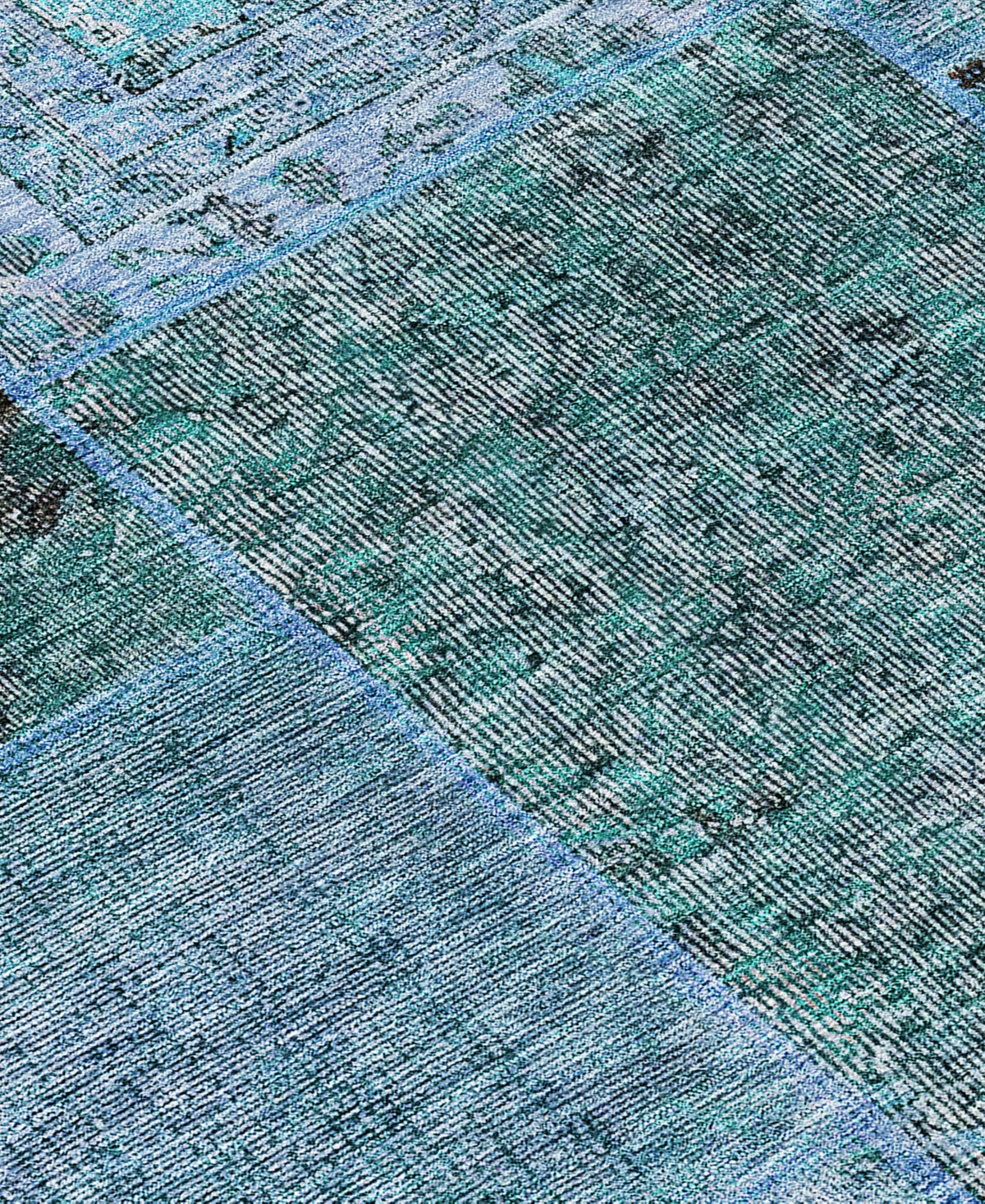 Addison Chantille Acn669 2'3"x7'6" Runner Area Rug In Teal