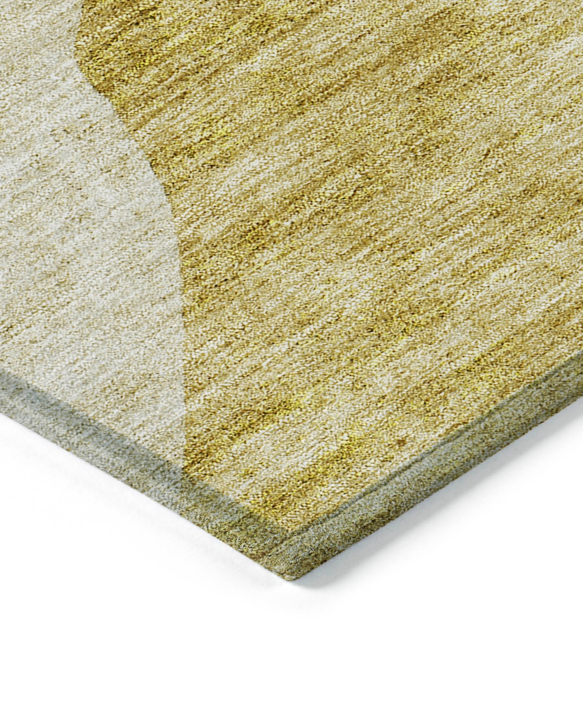 Addison Chantille Acn665 2'3"x7'6" Runner Area Rug In Gold