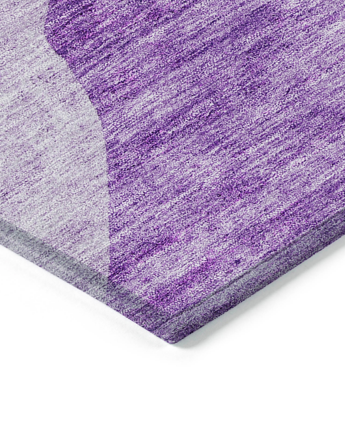 Addison Chantille Acn665 2'3"x7'6" Runner Area Rug In Eggplant