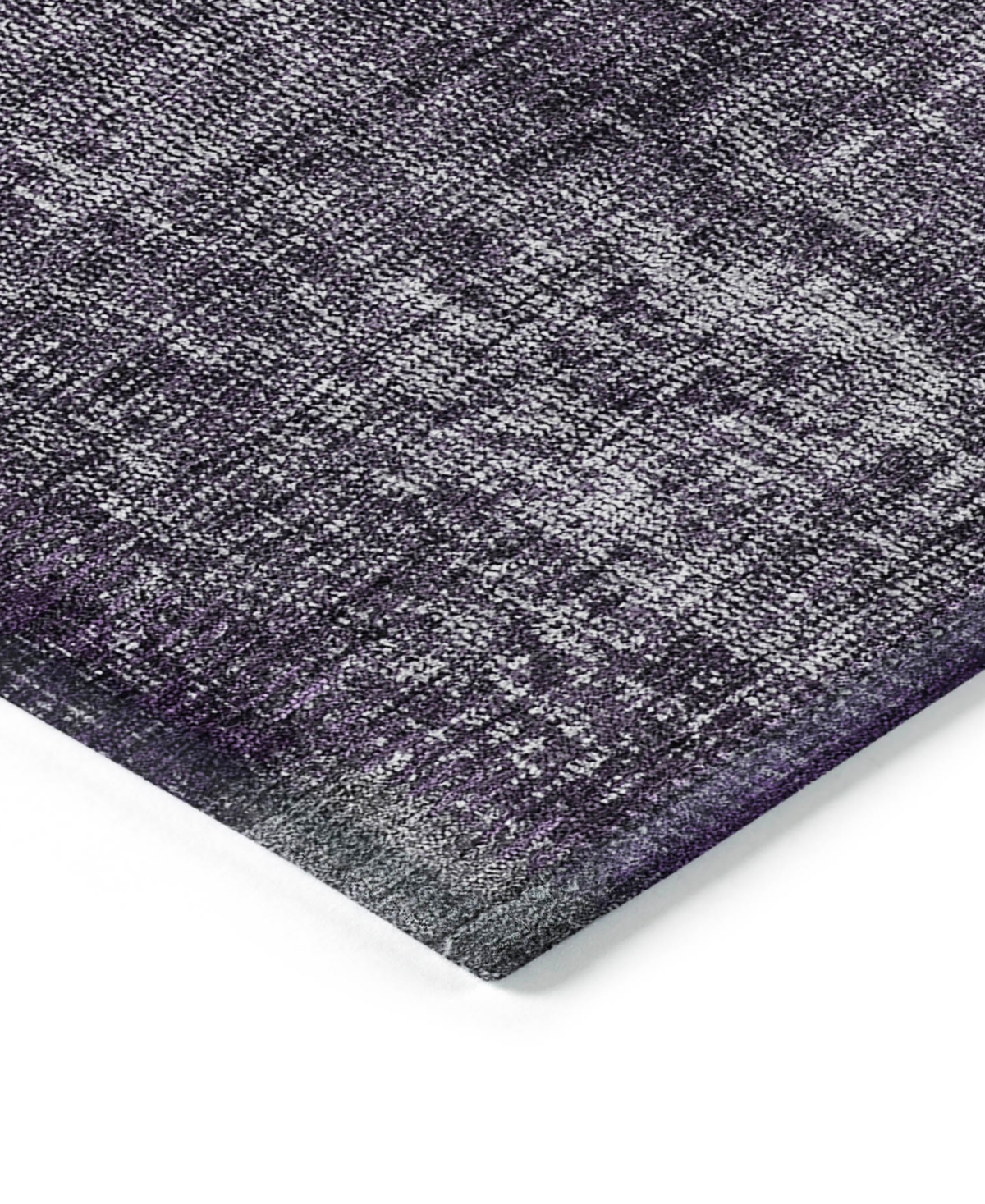 Addison Chantille Machine Washable Acn663 9'x12' Area Rug In Eggplant
