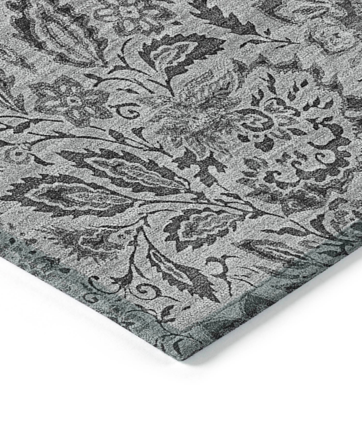 Addison Chantille Machine Washable Acn660 8'x10' Area Rug In Gray