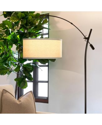 Grayson 84" LED Arc Floor Lamp with Adjustable Arm