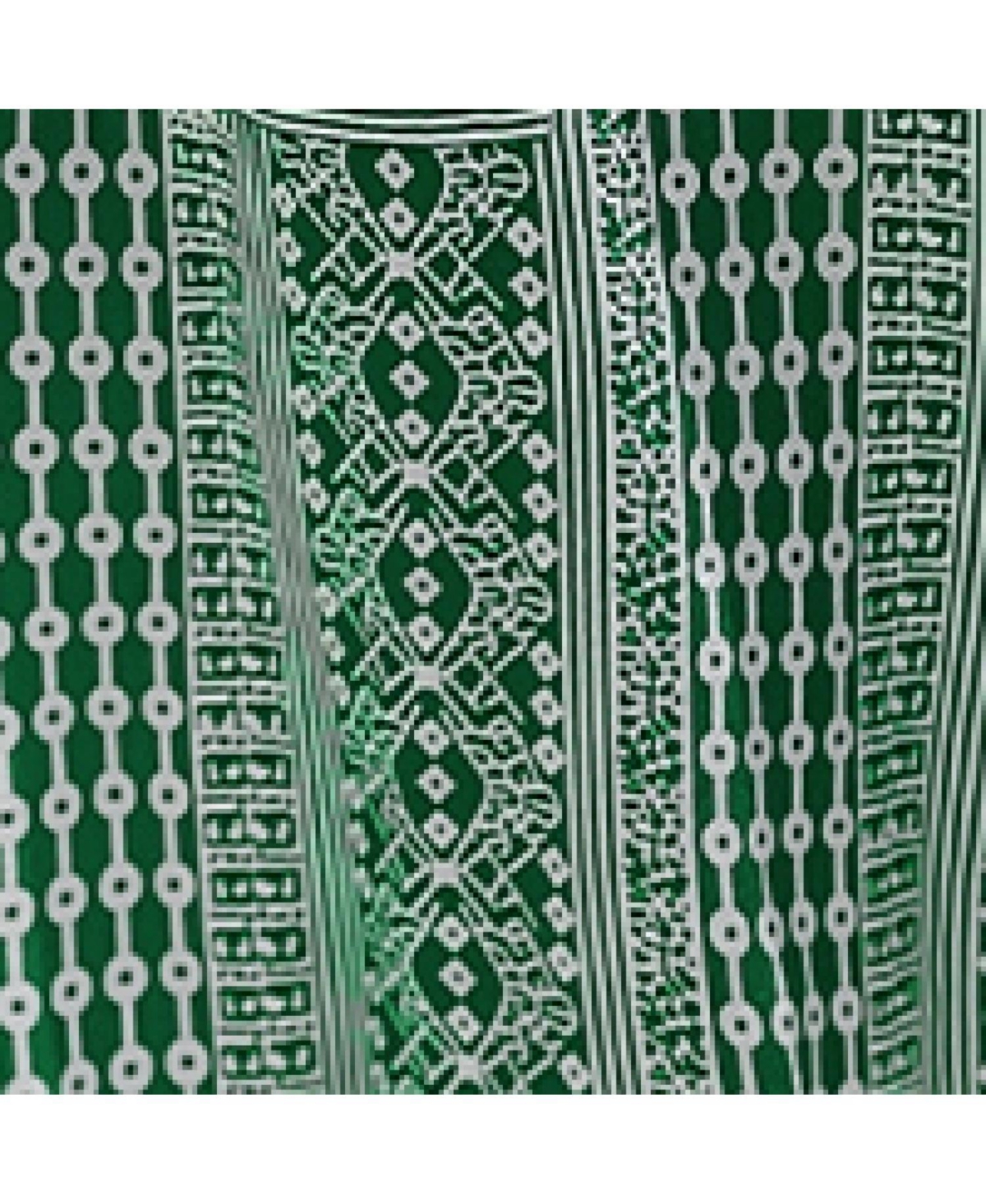 Cupshe Women's Geo Print Tassel Waist Joggers -pastel green