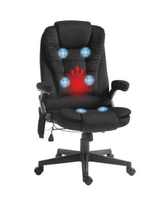 6 Point Vibrating Massage Office Chair with Lumbar Heat