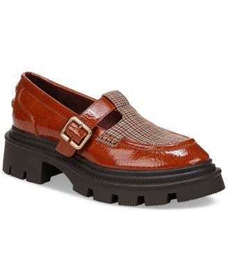 Payson Lug-Sole Mary Jane Loafers