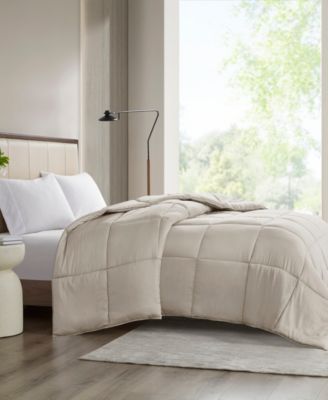 Winfield Cotton Percale Luxury Down Alternative Comforter, Twin/Twin XL