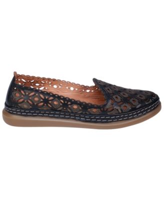 Women's Tumi Perforated Leather Flats