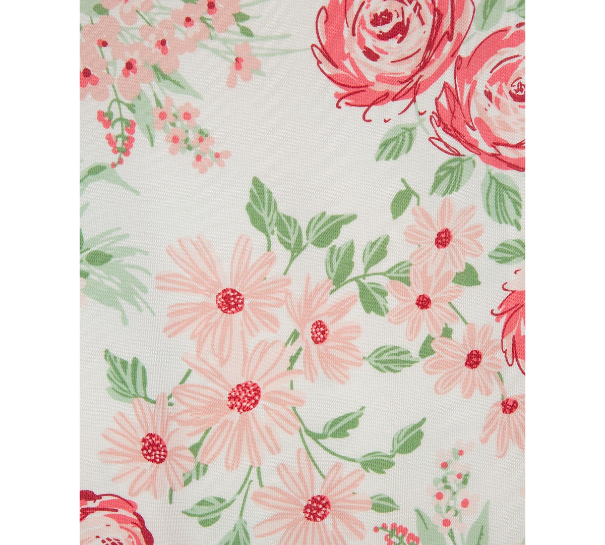 Shop Little Me Baby Girls Floral-print & Dot-print Knotted Gowns, Pack Of 2 In Pink