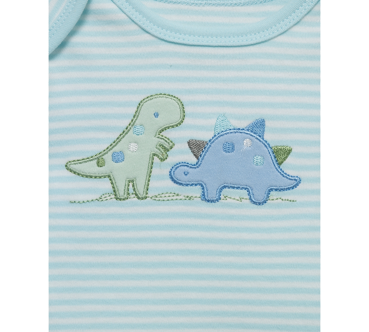 Little Me Baby Boys 3-Pc. Cute Dinos Top, Footed Pants & Hat Set