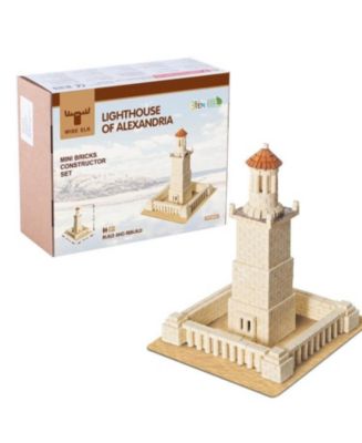 Wise Elk Mini Bricks Construction Set - Lighthouse of Alexandria - Macy's