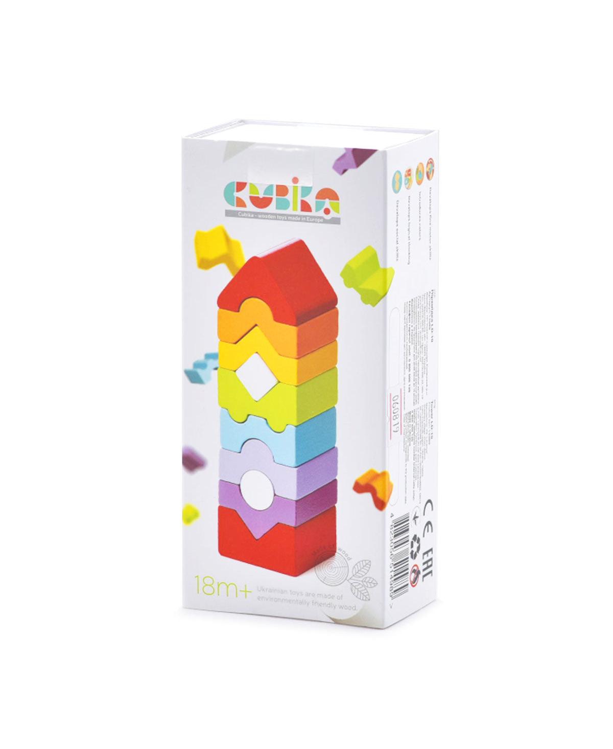 Cubika Wise Elk/Cubika Wooden Toy - Stacking Tower Ld-10 - Assorted Pre-pack (See Table 9