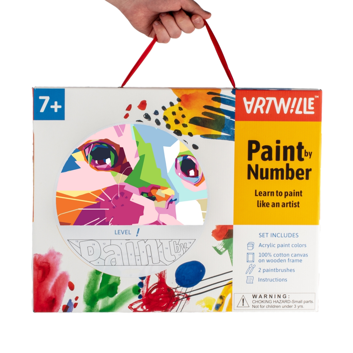 Artwille Paint by Number Kit Cute Cat - Assorted Pre-pack (See Table 9
