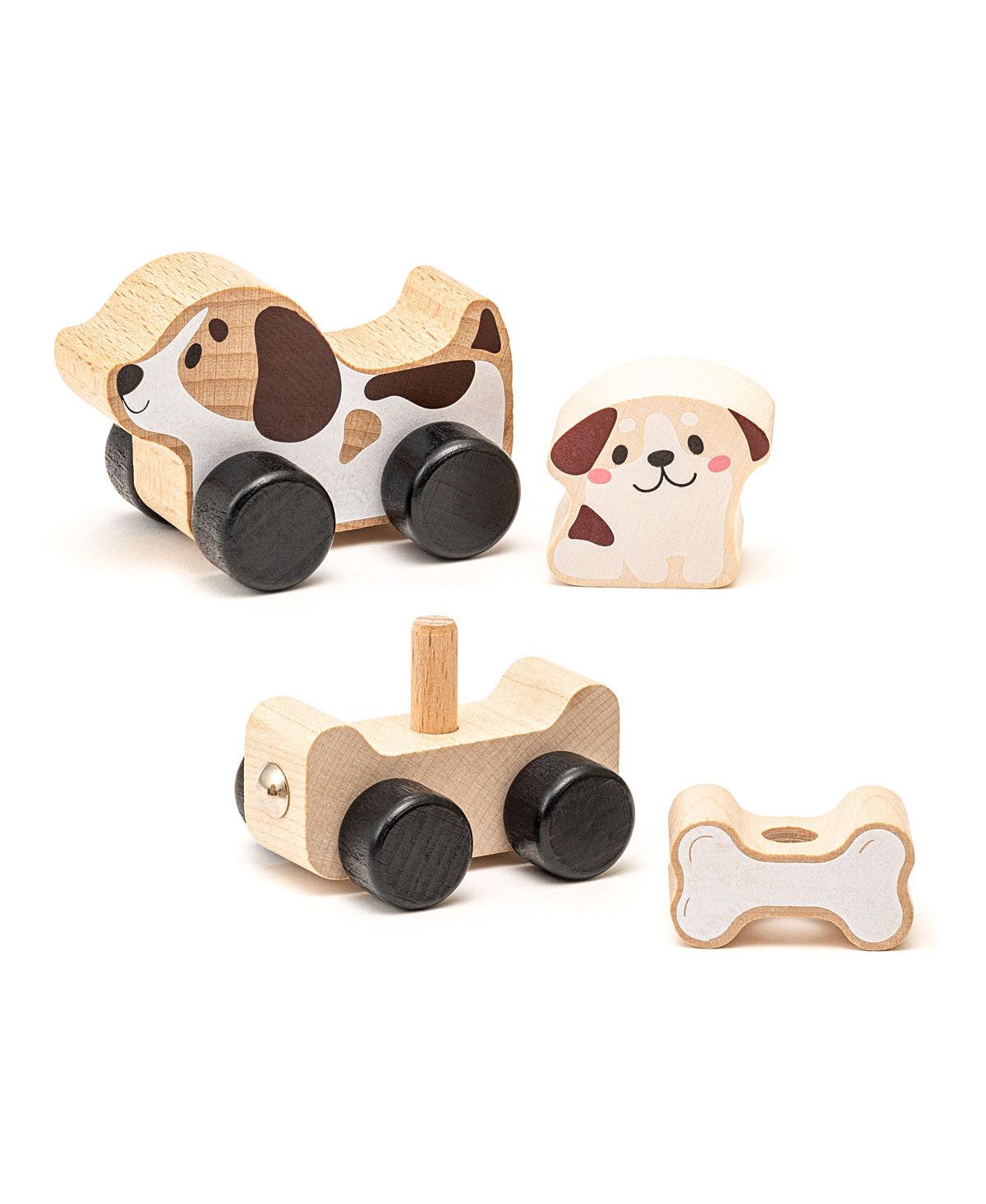 Cubika Wise Elk/Cubika Wooden Toy - Clever Puppies - Assorted Pre-pack (See Table 9