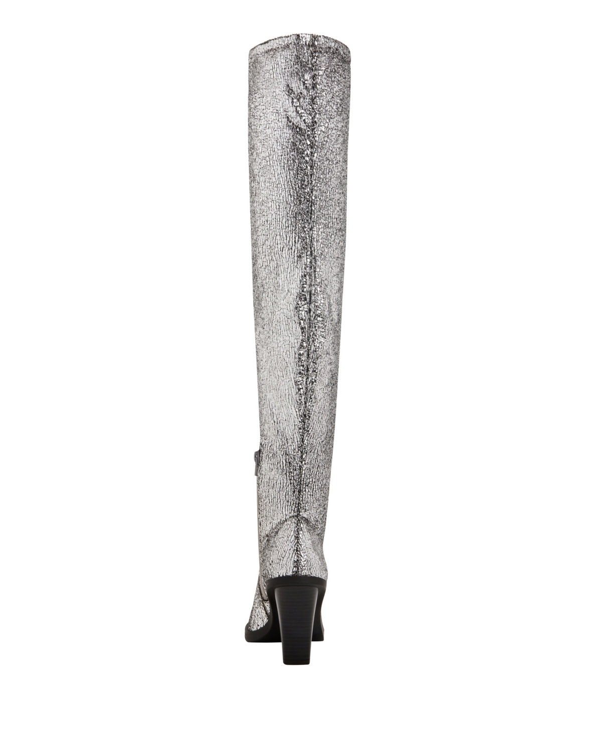 Shop Katy Perry Women's Citygurl Over-the-knee Stretch Boots In Silver