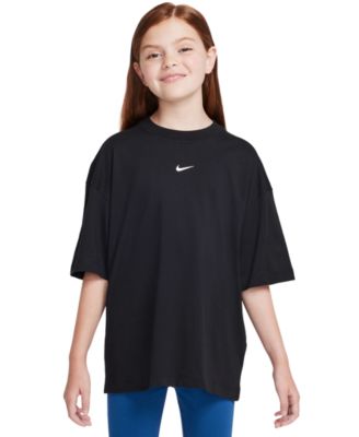 Nike Big Girls Sportswear Cotton Oversized T Shirt Macy s