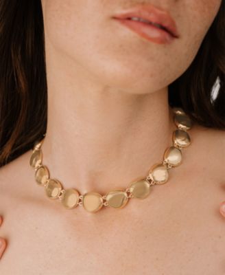 Polished Pebble Choker Necklace